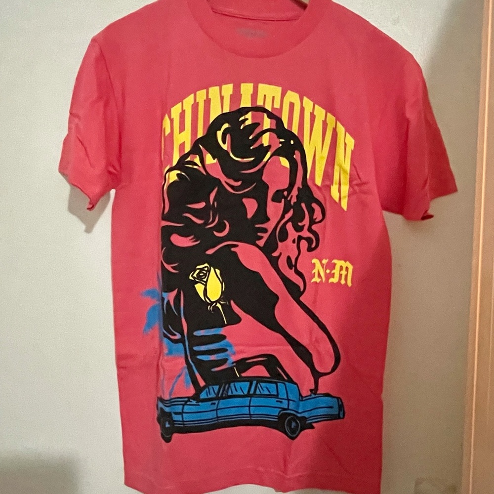 🔅NWT chinatown pink t shirt size S